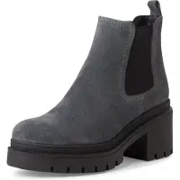 Tamaris Botas chelsea cinzento escuro