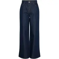 Pieces Jeans De Cintura Alta Selma Wide Leg