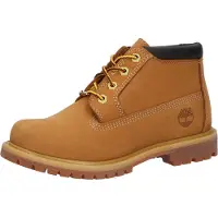 Timberland para mulher. TB1233997131 Botins chukka Nellie com cadarços castanho (41.5 W), Marrom, Bege, Plano, Nubuck, Cordão, Casual