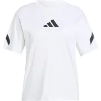 Adidas Camisa funcionais 'Z.N.E.' preto / branco