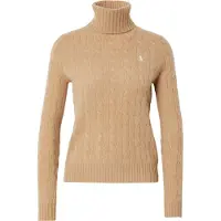 Ralph Lauren para mulher. 211888686006 Camisola de caxemira e lã bege (S), Casual, Manga comprida