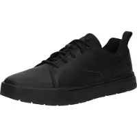 Timberland para homem. TB0A69G9W021 Sapatilhas de couro Maple Grove de cano baixo preto (44), Plano, Cordão, Casual, Sustentável