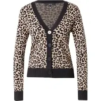 Vero Moda Casaco de malha 'VMARIA' bege claro / preto