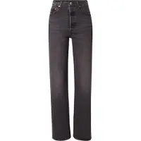 Levi's Calças de ganga 'Ribcage Full Length' preto denim