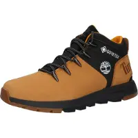 Timberland para homem. TB1A2QZE2311 Sapatos Sprint Trekker Impermeável Castanho (44.5), Couro, Marrom, Plano, Cordão, Esportivo, Outdoor, Su