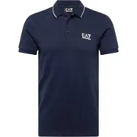 EA7 para homem. 8NPF16_PJVUZ Polo Core Identity azul-marinho (L), Casual, Esportivo, Algodão, Multisport, Manga curta