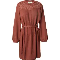 Vila Vestido de malha 'VIEMMY' vermelho ferrugem