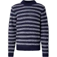 Casual Friday Pullover 'CF KARL' navy / branco