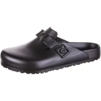 Birkenstock Sapato aberto 'Boston' preto