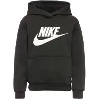 Nike Sweatshirt 'Club FLC' preto / branco