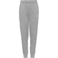 Nike Calças 'Club Fleece' cinzento / branco