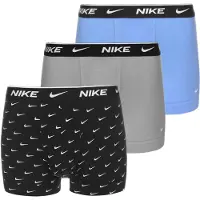 Nike Boxer EVERYDAY COTTON STRETCH X3 homens - Preto - EU XS
