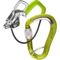 Edelrid - Descensores escalada e asseguradores - Mega Jul Belay Kit Bulletproof Screw II Oasis para Unissexo - Verde