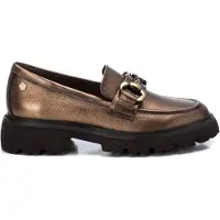 Carmela para mulher. 16199102-BRONCE Mocassins em pele 161991 bronze (38), Couro, Plano, Nenhum, Casual