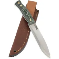Casström No. 14 SFK 13403 Green Micarta, faca de bushcraft