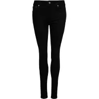 Superdry para mulher. W7010798A Calças de ganga de algodão orgânico de cintura média Vintage preto (24/32), Casual, Denim, Sustentável