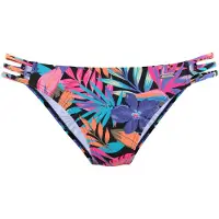 Bench Cueca biquíni 'Pitch' azul ciano / ameixa / rosa néon / preto