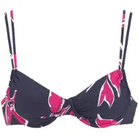 LASCANA Top de biquíni navy / rosa / branco