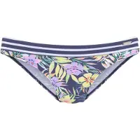 Venice beach Cueca biquíni navy / amarelo / roxo / branco