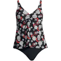 LASCANA Tankini vermelho / preto / branco
