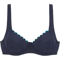 LASCANA Top de biquíni genciana