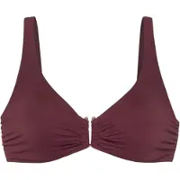 LASCANA Top de biquíni bordeaux
