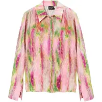 Desigual , Blusa aquarela difusa, PoliÉSter, Vermelho, M