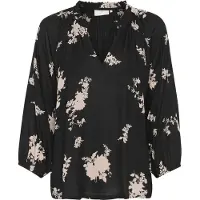 Kaffe Blusa 'KA Sigrid' pó / preto