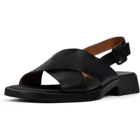 Camper Sandália 'Ultrasoft Black/Dana Black' preto