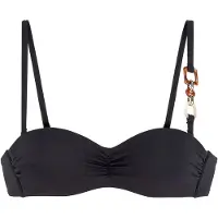 LASCANA Top de biquíni 'Wire' preto
