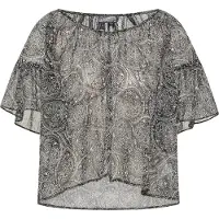 Dreimaster Blusa bege / preto / branco
