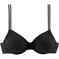 LASCANA Top de biquíni preto