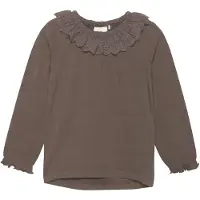 En fant Blusa castanho escuro