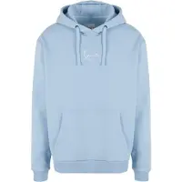 Karl kani Sweatshirt 'Essential' azul claro / branco