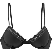 s.Oliver Top de biquíni preto