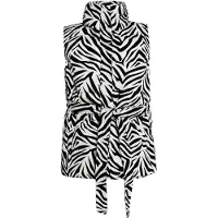 Faina Colete preto / branco