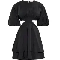 IZIA Vestido de verão preto