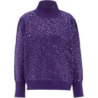 Faina Pullover roxo escuro