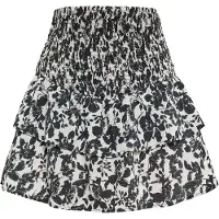 IZIA Saia preto / branco