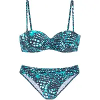 Bruno Banani Biquíni azul / branco