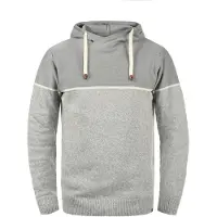 INDICODE JEANS Pullover 'Lynde' cinzento / cinzento claro / offwhite