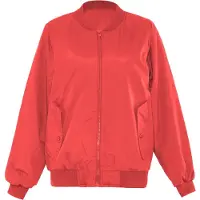 Kilata Casaco meia-estação vermelho