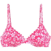 Vivance Top de biquíni rosa / branco
