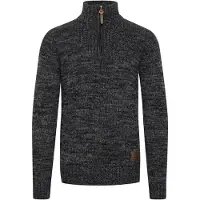 !Solid Pullover 'Philostrate' castanho / cinzento / preto