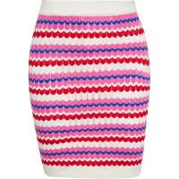 Ebeeza Saia azul / rosa / vermelho / branco