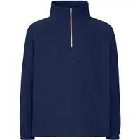 !Solid Pullover 'IBRAHIM' navy