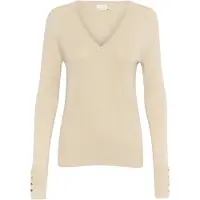 Kaffe Pullover 'Lizza' bege mosqueado
