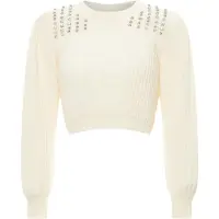 Nascita Pullover branco lã