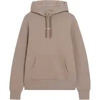 Superdry para homem. M2013518A Sweatshirt com capuz, de corte largo, com microimpressão bege e logótipo (M), Casual, Esportivo, Algodão