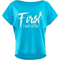 Winshape Camisa funcionais 'MCT002' azure / branco
